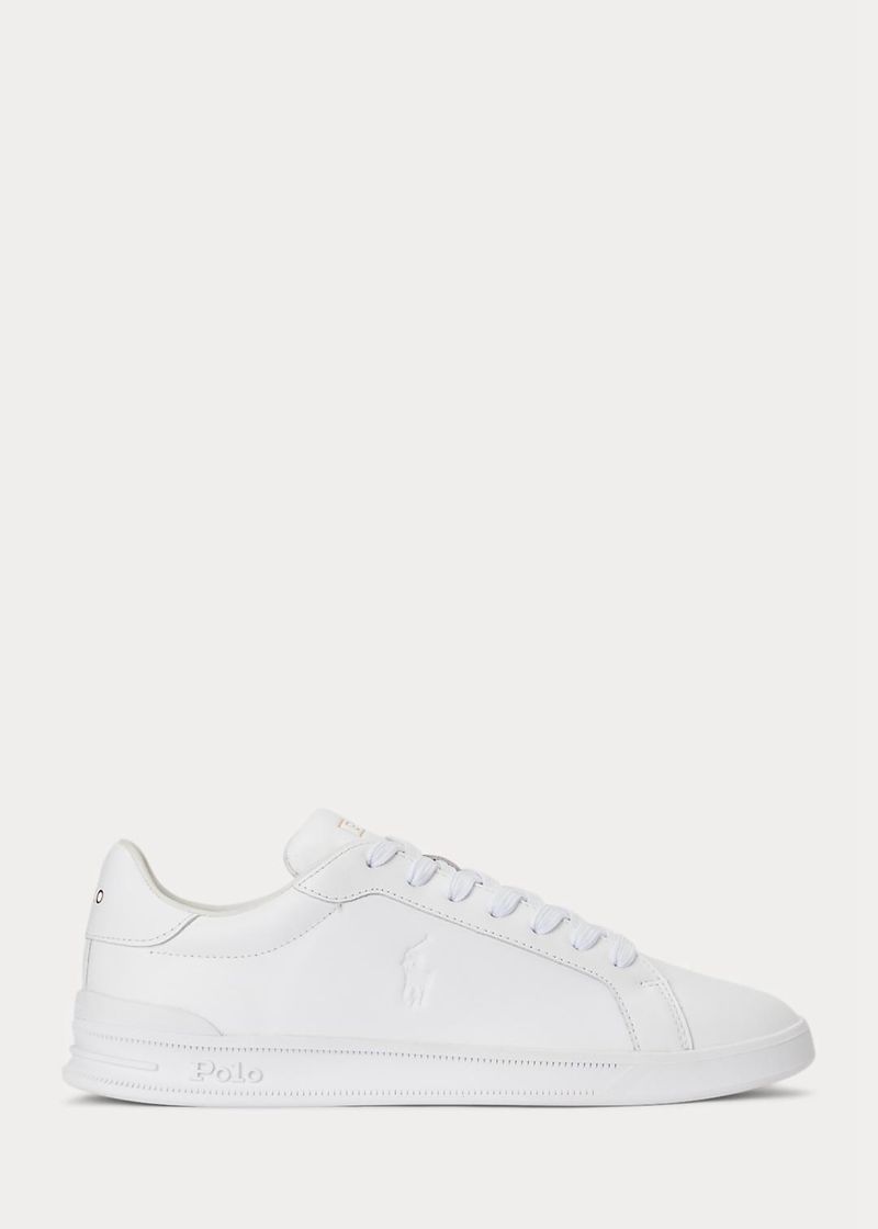 Trampki Polo Ralph Lauren Damska Białe Heritage Court Ii Leather 716250-LTK